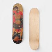 St. George und das orthodoxe Drachensymbol Skateboard (Vorderseite)
