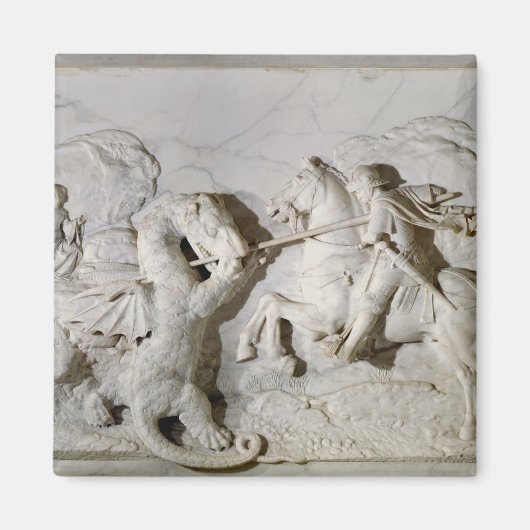 St. George und der Drache, 1508 Magnet (Vorne)