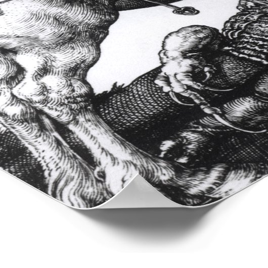 St. George und der Drache, 1508 Poster (Ecke)