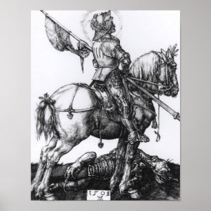 St. George und der Drache, 1508 Poster