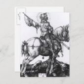 St. George und der Drache, 1508 Postkarte (Vorne/Hinten)