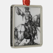 St George und der Drache, 1508 Silbernes Ornament (Rechts)