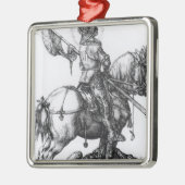 St George und der Drache, 1508 Silbernes Ornament (Links)