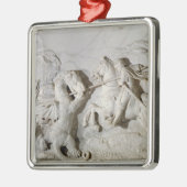 St George und der Drache, 1508 Silbernes Ornament (Links)