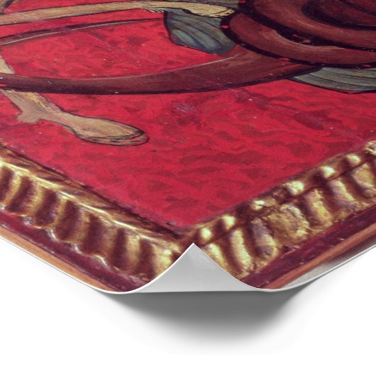 St. George und der Drache, 1667 Poster (Ecke)