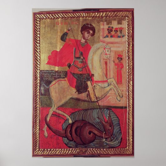 St. George und der Drache, 1667 Poster (Vorne)