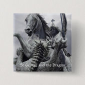 St. George und der Drache Button (Vorderseite)