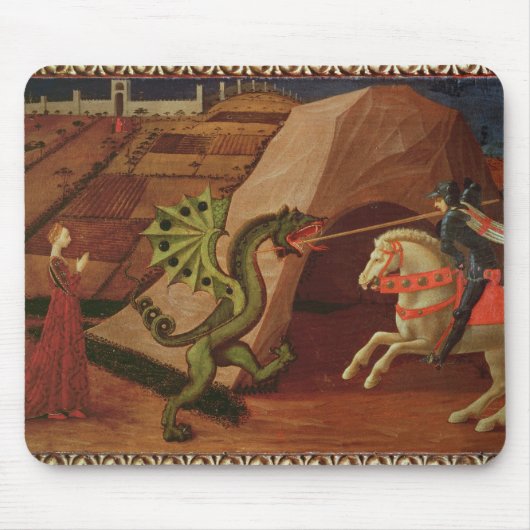 St George und der Drache, c.1439-40 Mousepad (Vorne)