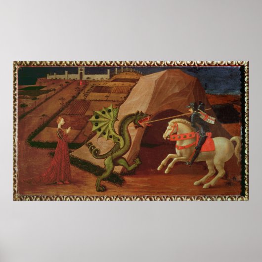 St. George und der Drache, c.1439-40 Poster (Vorne)