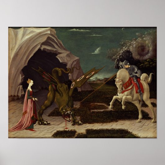 St. George und der Drache, c.1470 Poster (Vorne)