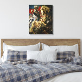 St. George und der Drache, c.1606 Leinwanddruck (Insitu (Schlafzimmer))