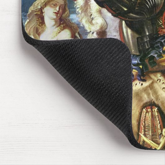 St George und der Drache, c.1606 Mousepad (Ecke)