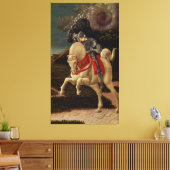 St. George und der Drache (Detail), c.1470 Leinwanddruck (Insitu (Wohnzimmer))