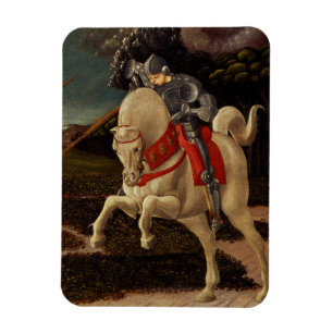 St George und der Drache (Detail), c.1470 Magnet