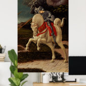 St. George und der Drache (Detail), c.1470 Poster (Heimbüro)