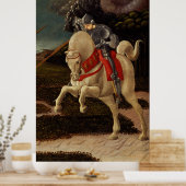 St. George und der Drache (Detail), c.1470 Poster (Küche)