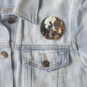 St. George und der Drache - Heinrich Lefler Button (Beispiel)