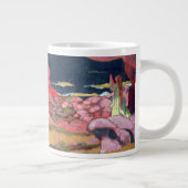 St George und der Drache Jumbo-Tasse (Rechts)