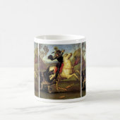 St. George und der Drache Kaffeetasse (Mittel)