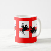 St George und der Drache Kaffeetasse (VorderseiteRechts)