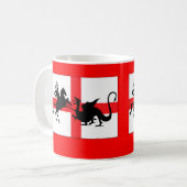 St George und der Drache Kaffeetasse (Vorderseite Links)