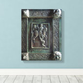 St. George und der Drache Leinwanddruck (Insitu (Holzboden))