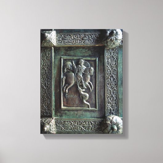 St. George und der Drache Leinwanddruck (Vorderseite)