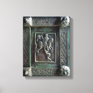 St George und der Drache Leinwanddruck