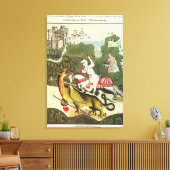 St. George und der Drache Leinwanddruck (Insitu (Wohnzimmer))