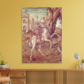 St. George und der Drache Leinwanddruck (Insitu (Wohnzimmer))