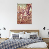 St. George und der Drache Leinwanddruck (Insitu (Schlafzimmer))