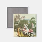 St. George und der Drache Magnet (Vorderseite/Rückseite)
