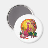 St. George und der Drache Magnet (Vorderseite/Rückseite)