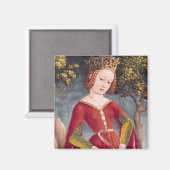 St. George und der Drache Magnet (Vorderseite/Rückseite)
