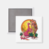 St. George und der Drache Magnet (Vorderseite/Rückseite)