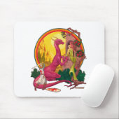 St. George und der Drache Mousepad (Mit Mouse)