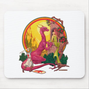 St. George und der Drache Mousepad