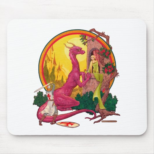 St. George und der Drache Mousepad (Vorne)