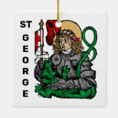 St. George und der Drache (Nürnberg) Keramikornament (Rückseite)