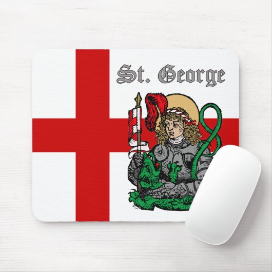 St. George und der Drache (Nürnberg) Mousepad (Mit Mouse)