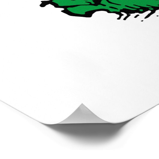 St. George und der Drache (Nürnberg) Poster (Ecke)