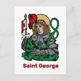 St. George und der Drache (Nürnberg) Postkarte