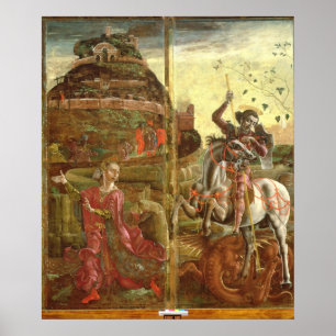 St. George und der Drache Poster