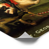 St. George und der Drache Poster (Ecke)