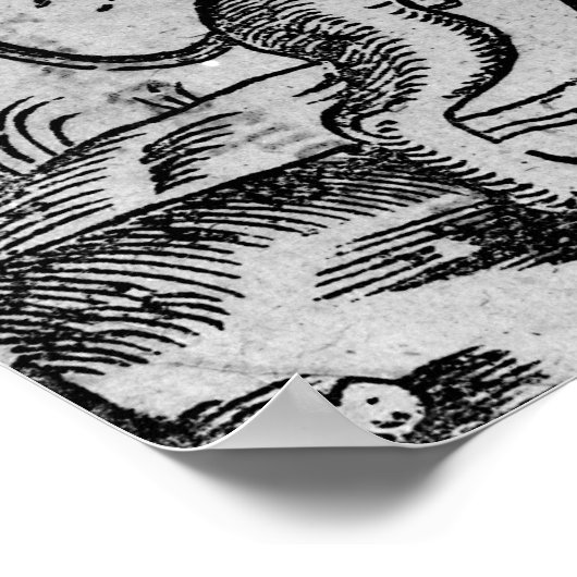 St. George und der Drache Poster (Ecke)