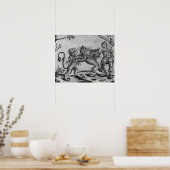 St. George und der Drache Poster (Küche)