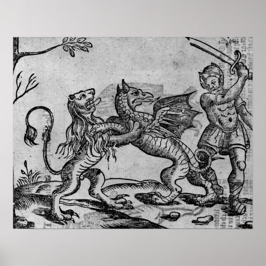 St. George und der Drache Poster (Vorne)