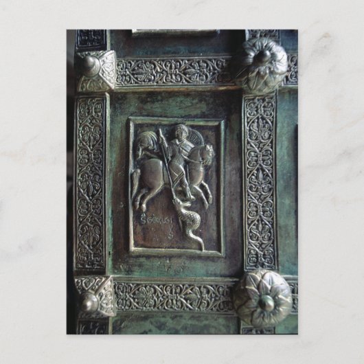 St. George und der Drache Postkarte (Vorderseite)