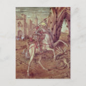 St. George und der Drache Postkarte (Vorderseite)