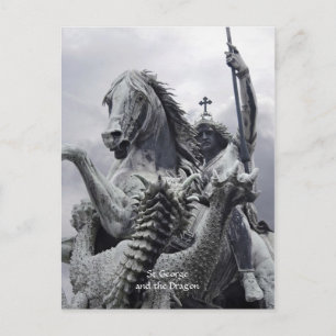 St. George und der Drache Postkarte